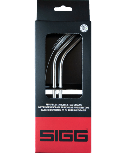 SIGG - Trinkhalme aus Edelstahl (2 Stück)