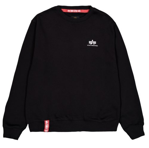alpha industries, Alpha Industries Sweatshirt "Basic Sweater small Logo", Baumwollmischung, regular fit