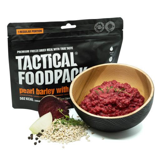 Tactical Foodpack, Tactical Foodpack Perlgraupen mit Roter Beete