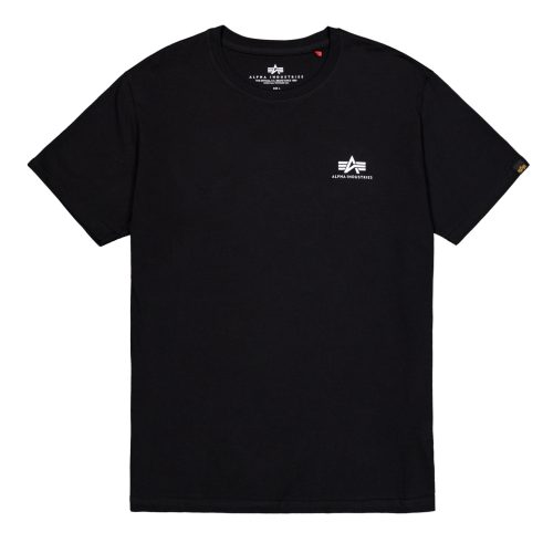 alpha industries, Alpha Industries Rundhalsshirt "BASIC T SMALL LOGO" Baumwolle, regular fit