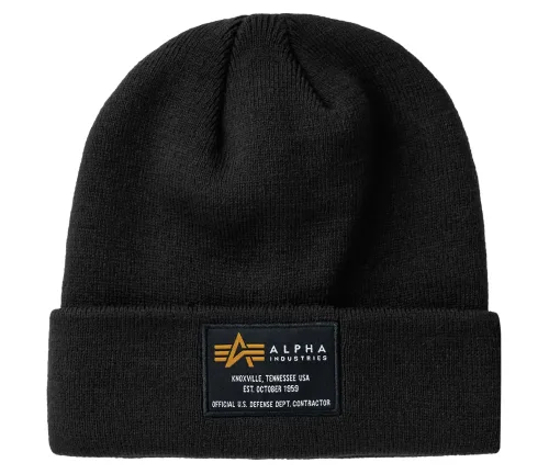 Alpha Industries - Crew Beanie (black)