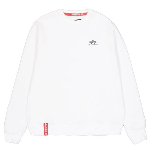 alpha industries, Alpha Industries Sweatshirt "Basic Sweater small Logo", Baumwollmischung, regular fit