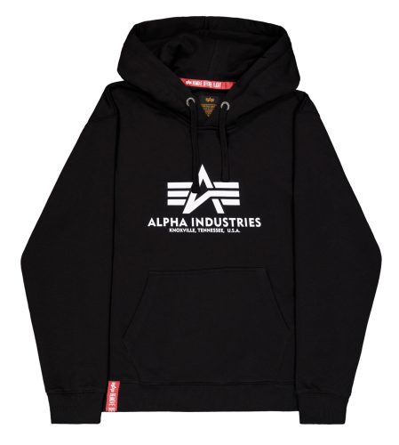 alpha industries, Alpha Industries Kapuzensweatshirt "Basic Hoody", Baumwollmischung, regular fit