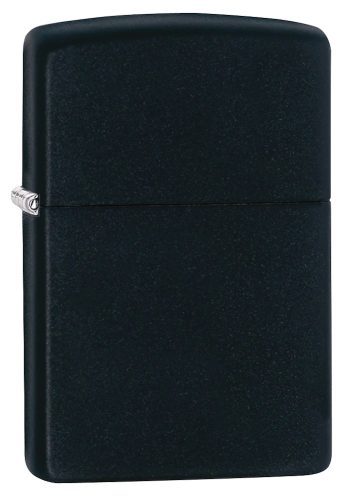 undefined, Zippo-Feuerzeug Black Matte - mit gratis Gravur - Zippo Feuerzeuge