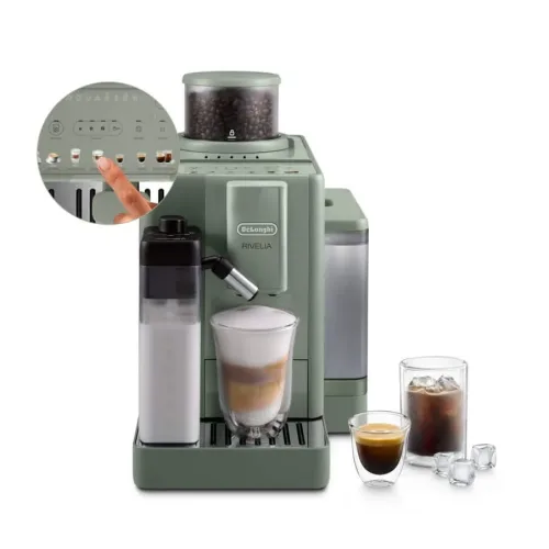 De Longhi, DE-LONGHI Rivelia Start Kaffeevollautomat Jade Green