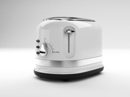 Ariete, Ariete Toaster "Toaster Vintage ARI-149-MOD-WH" für 2 Scheiben 815 W