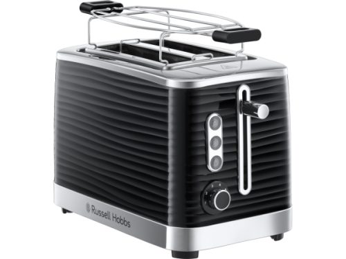 Russell Hobbs, RUSSELL HOBBS Toaster "Inspire 24371-56 Schwarz" 2 kurze Schlitze für 2 Scheiben 1050 W