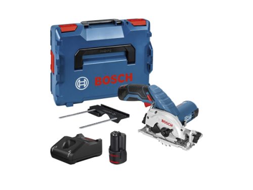 Bosch Professional, Bosch Professional GKS 12V-26 2x3 Ah L-BOX Akku-Handkreissäge Schnitttiefe max. (90°) 26.5 mm inkl. Koffer, inkl. Akku,