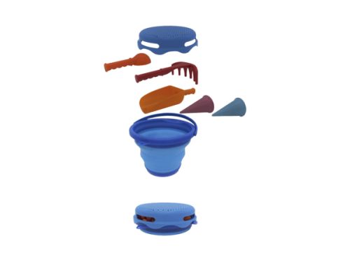Schildkröt, Schildkröt - 7in1 Falteimer Set, Blau