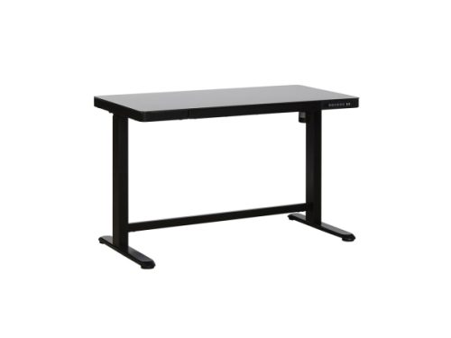 CONTINI, Unsere Neuheiten, CONTINI höhenverstellbarer Bürotisch 1.2x0.6m schwarz Glas Arbeitsfläche, Produkte & Wohnen