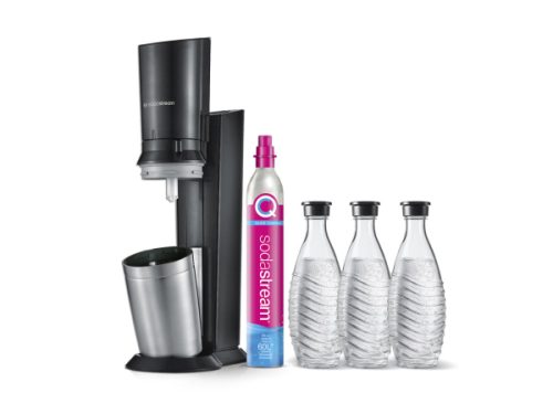 sodastream, SodaStream Crystal CQC Mega Pack schwarz