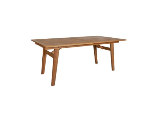 CONTINI, Gartenmöbel, CONTINI Gartentisch erweiterbar 180/230x100x 74cm Eucalyptus, Produkte & Wohnen