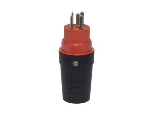 BRENNENSTUHL, Brennenstuhl 1081462055 Netzstecker Schweiz 230 V, 400 V Schwarz, Rot IP55