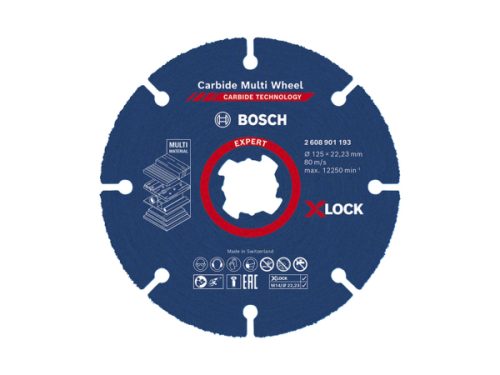 Bosch Professional, Zubehör Baumaschinen, Bosch Trennscheibe Carbide Multi Wheel 125 mm 22 23mm, Produkte & Wohnen