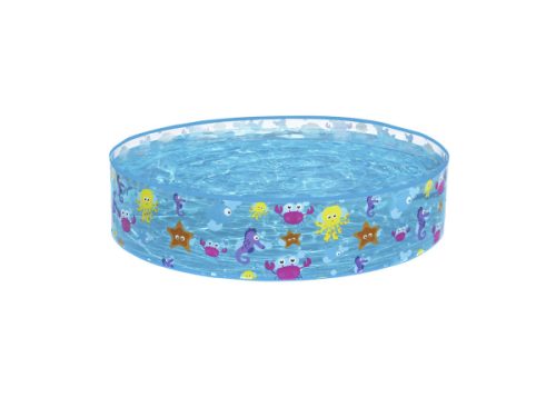Bestway, Bestway® Fill 'N Fun™ Planschbecken Bunte Ozeanwelt 122 x 25 cm