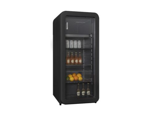 Kibernetik - Retro Getränkekühlschrank RKS149 schwarz, One Size