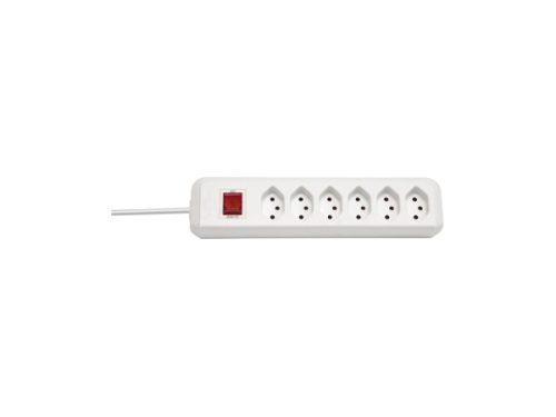 BRENNENSTUHL, Brennenstuhl 1159462326 Steckdosenleiste mit Schalter Weiß CH-Stecker 1 St.