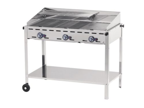 HENDI, Gasgrill, HENDI GREEN FIRE 3 BRENNER Gasgrill, Produkte & Wohnen