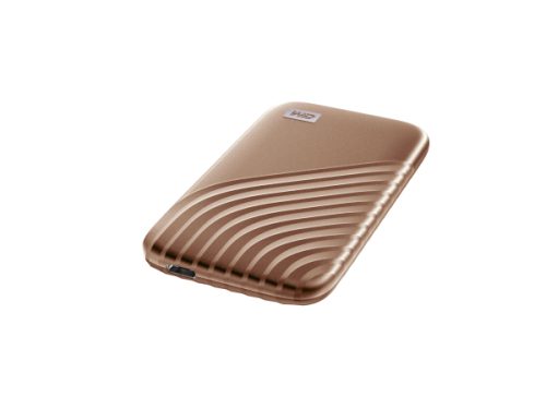WD - Externe SSD-Festplatte 6.35 cm (2.5 Zoll), Gold, 1 TB