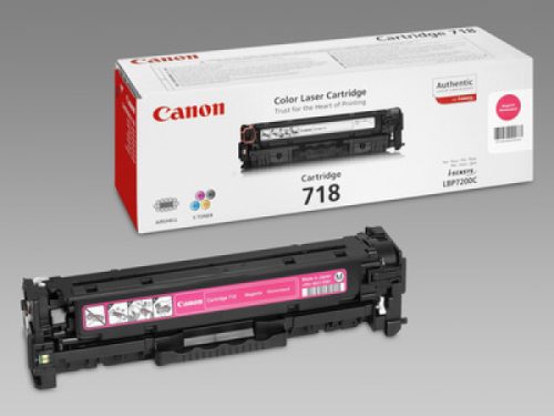 Canon, CANON Toner-Modul 718 magenta 2660B002 LBP 7200 2900 Seiten