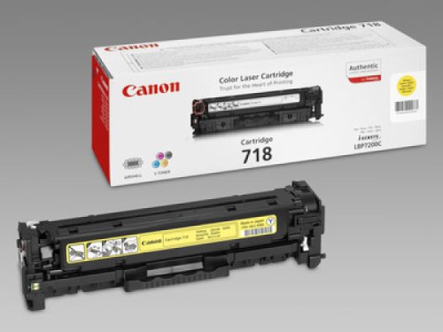 Canon, CANON Toner-Modul 718 yellow 2659B002 LBP 7200 2900 Seiten