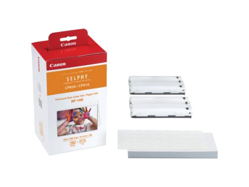 Canon, CANON Farbtinte/Papierset 10x14.8cm RP-108 CP 820/910/1000 108 Blatt