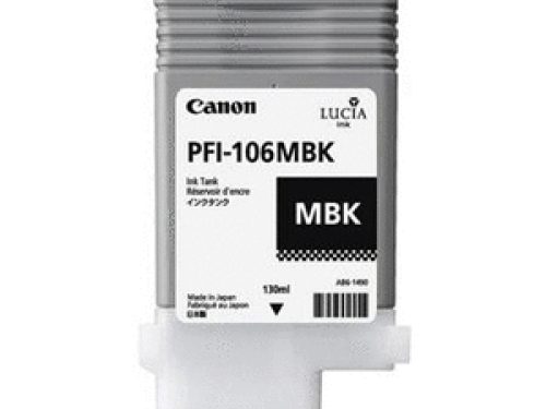 Canon, Canon PFI-106 MBK Original Tintenpatrone Matt Schwarz