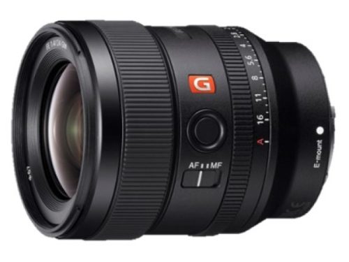 Sony, Sony - 24mm F/1.4 GM FE Hybridobjektiv Schwarz, 24mm