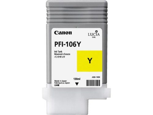 Canon, Canon PFI-105Y Original Tintenpatrone Gelb