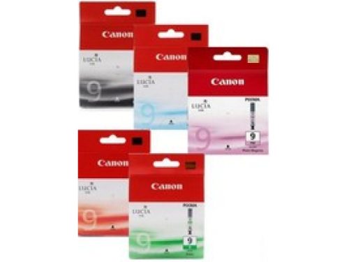 Canon, CANON Multipack Tinte MBK/PC/PM/R/G PGI-9MULTI G PIXMA Pro9500 5 St&uuml;ck