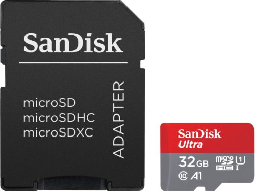 SanDisk, SanDisk - Ultra (120MB/s, 32 GB), microSDHC-Speicherkarte, 32 GB