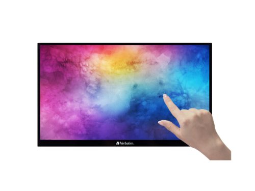 Verbatim, "Verbatim - Portable Monitor, Black, ""15.6"""""""