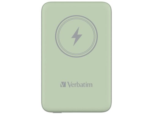 Verbatim, Verbatim Charge n Go Magnetic Wireless Powerbank 10000 mAh Fast Charge, Quick Charge 3.0, USB PD 3.0, Adaptive Fast