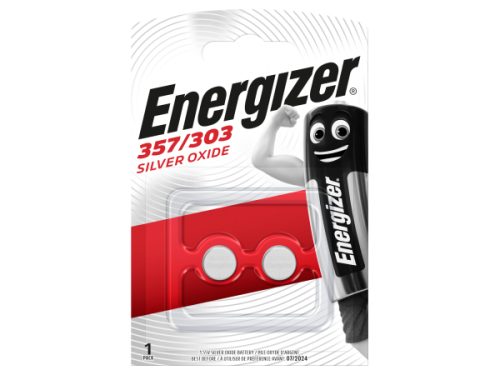 Energizer, Energizer Knopfzelle 357 1.55 V 2 St. 150 mAh Silberoxid SR44