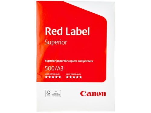 Canon, Canon Red Label Superior 99822553 Universal Druckerpapier Kopierpapier DIN A3 80 g/m² 500 Blatt Weiß