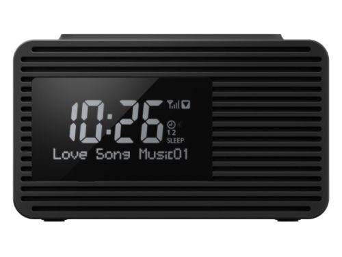 Panasonic, Panasonic - Radiowecker DAB+ (USB Ladefunktion, Snooze-Taste, Sleeptimer, Favoritentaste), Schwarz