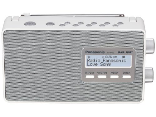 Panasonic, Radio / Wecker, Panasonic DAB+ Radio portable D10 White, Produkte & Wohnen