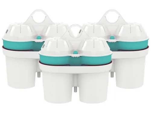 BWT - Wasserfilter-Kartuschen-Set, 10cm, Weiss
