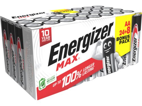 Energizer, ENERGIZER Batterien Max E303896200 AA/LR6 24+8 St&uuml;ck