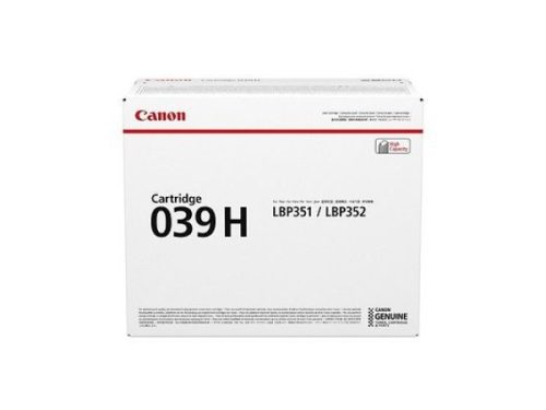Canon, CANON Toner-Modul 039H schwarz 0288C001 LBP 351x/352x 25'000 Seiten