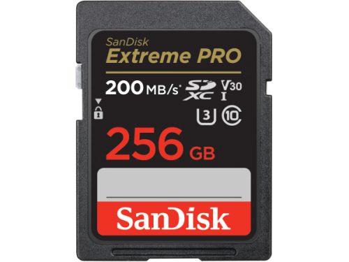 Sandisk, SD Speicherkarten, SanDisk Extreme Pro 200MB/s SDXC 256GB, Produkte & Wohnen