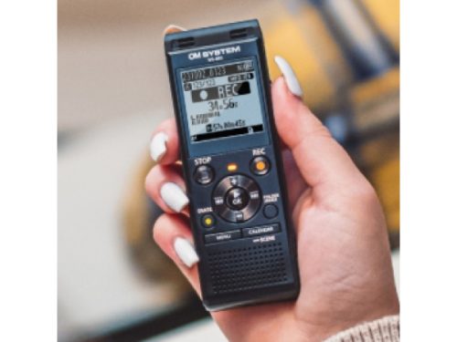 Om System, OM System WS-883 Digitales Diktiergerät Aufzeichnungsdauer (max.) 2080 h Schwarz