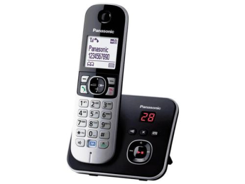 Panasonic, DECT Telefone, Panasonic KX-TG6821SLB m. Anrufbeantwort, Produkte & Wohnen