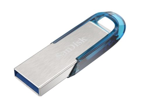 SanDisk, Sandisk USB-Stick "USB 3,0 Ultra Flair 128 GB Blau" (128GB GB Lesegeschwindigkeit 150 MB/s)