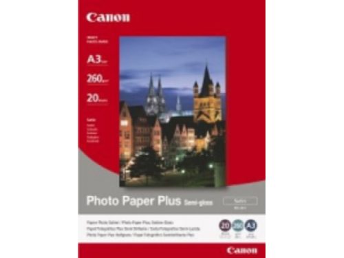 Canon, CANON Photo Paper Plus Semi-gloss A3 SG201A3 PIXMA, 260g 20 Blatt