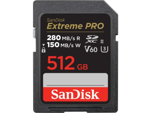 Sandisk, SD Speicherkarten, SanDisk ExtremePro SDXC-II 512GB V60, Produkte & Wohnen