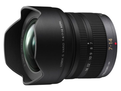 Panasonic, Panasonic Lumix G Vario H-F 4,0/7-14 H-F007014E Weitwinkel-Zoom-Objektiv f/22 - 4.0 7 - 14 mm