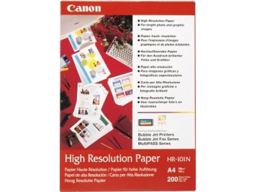 Canon, CANON Papier High Resolution A4 HR101NA4 Bubble-Jet, 106g 50 Blatt
