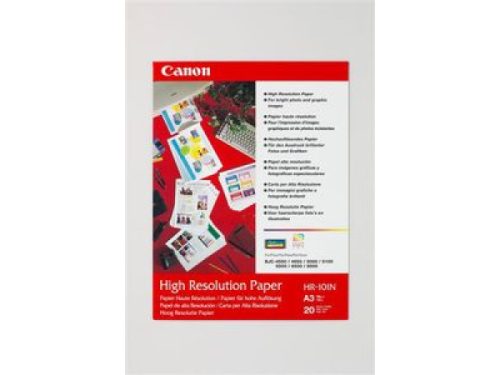 Canon, CANON Papier High Resolution A3 HR101NA3 InkJet 110g 20 Blatt