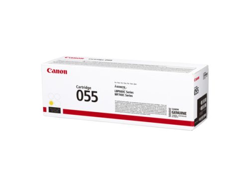 Canon, CANON Toner-Modul 055 yellow CRG 055 Y LBP663/MF742 2100 Seiten